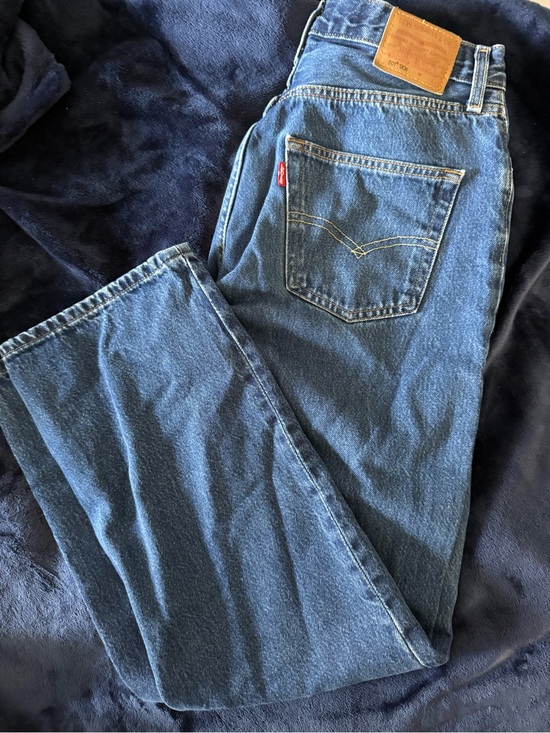 Levi's Denim - Levi's 501 Big E button fly Women’s Blue Denim Jeans - Classic Straight Fit